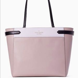 Kate Space Staci Colorblock Laptop Tote